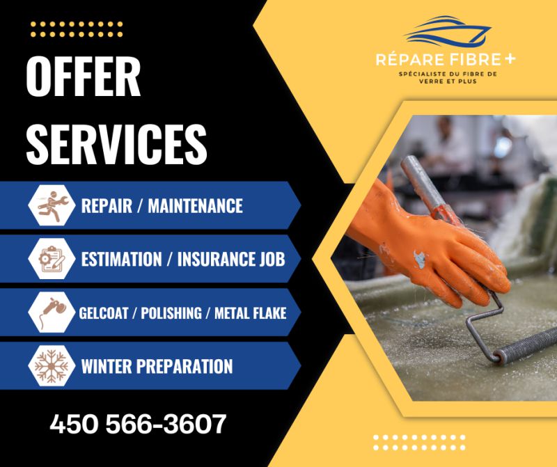 Repair Services for Fiber Glass Projects
